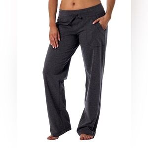 Danskin Now Women’s Gray Drawstring Pants, Size XL (16-18)